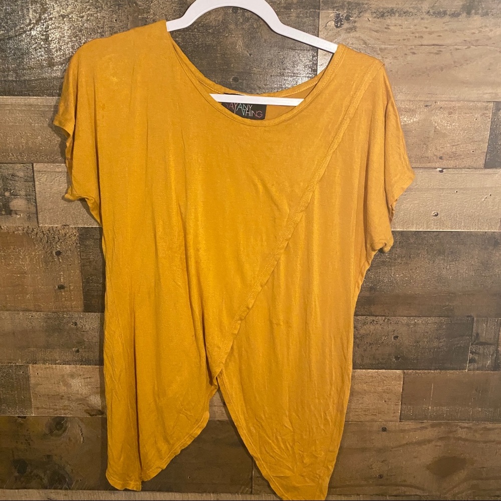 Brand: Say-anything Color mellow yellow Size: M